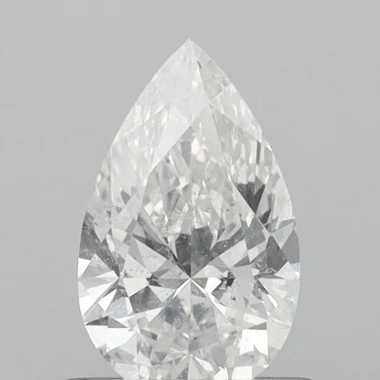 0.60ct Pear Natural Diamond (Colour G, Clarity SI2, Cut EX, IGI Certified)