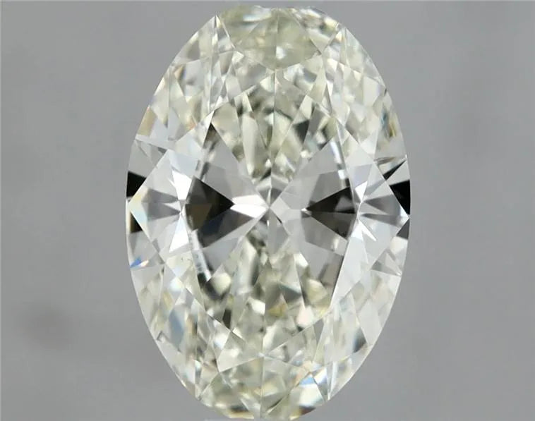 0.61ct Oval Natural Diamond (Colour J, Clarity VS1, Cut VG, IGI Certified)