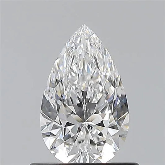 0.65ct Pear Natural Diamond (Colour D, Clarity FL, GIA Certified)