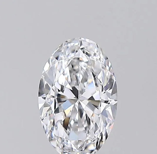 0.70ct Oval Natural Diamond (Colour D, Clarity IF, GIA Certified)