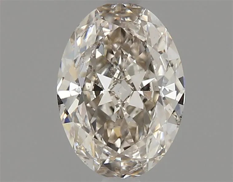 0.70ct Oval Natural Diamond (Colour K, Clarity SI1, GIA Certified)