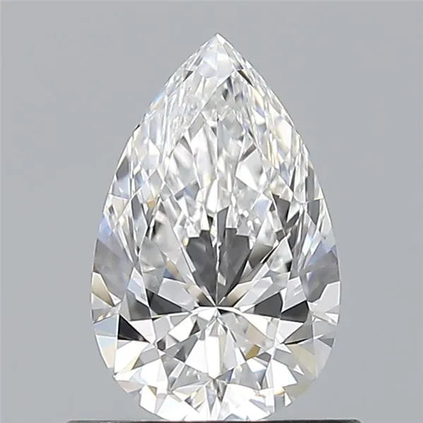 0.70ct Pear Natural Diamond (Colour D, Clarity IF, GIA Certified)