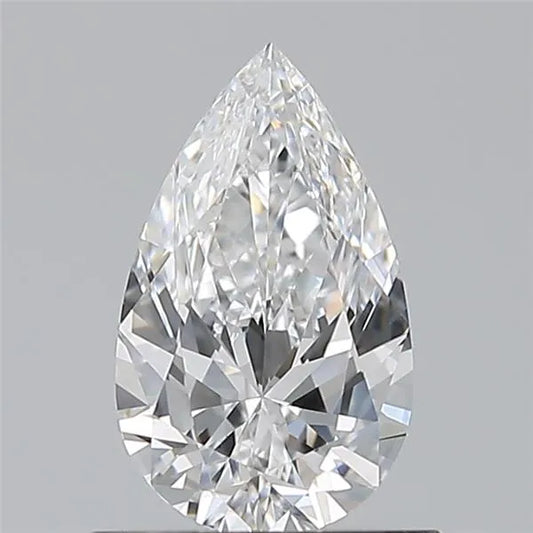 0.70ct Pear Natural Diamond (Colour D, Clarity IF, GIA Certified)