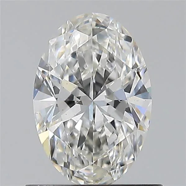 0.71ct Oval Natural Diamond (Colour F, Clarity VS2, GIA Certified)