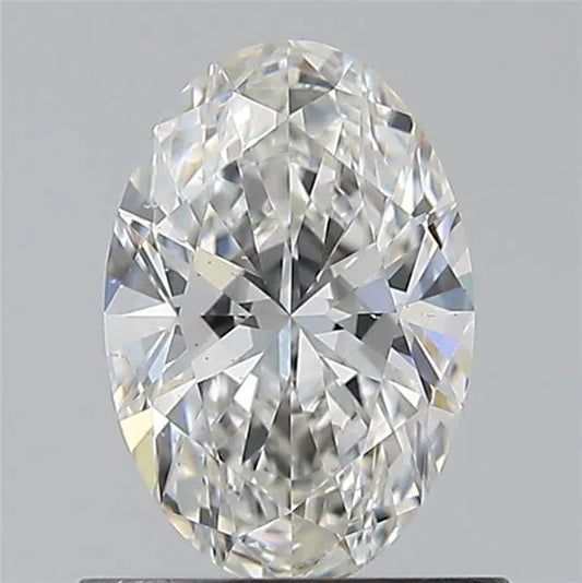 0.71ct Oval Natural Diamond (Colour F, Clarity VS2, GIA Certified)