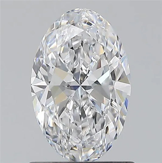 0.80ct Oval Natural Diamond (Colour D, Clarity VVS1, GIA Certified)