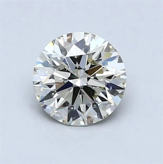 0.80ct Round Natural Diamond (Colour L, Clarity IF, Cut EX, GIA Certified)