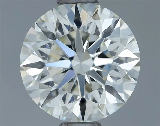 0.81ct Round Natural Diamond (Colour K, Clarity IF, Cut EX, GIA Certified)