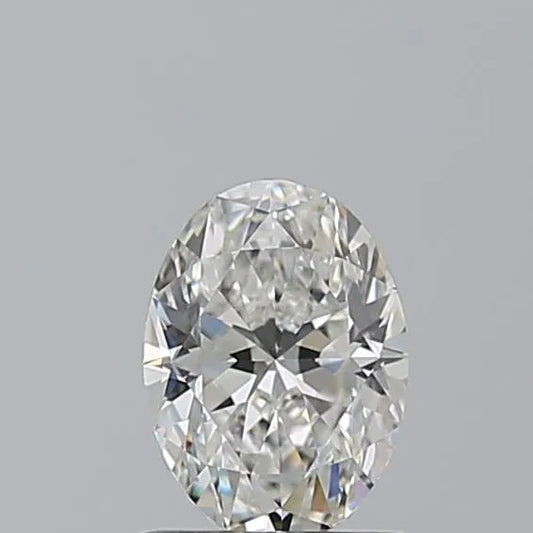 0.90ct Oval Natural Diamond (Colour E, Clarity VVS2, GIA Certified)