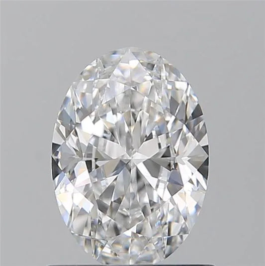 0.91ct Oval Natural Diamond (Colour D, Clarity IF, GIA Certified)