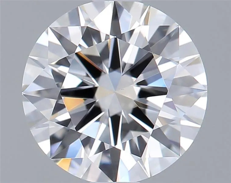 0.91ct Round Natural Diamond (Colour F, Clarity VS2, Cut EX, GIA Certified)