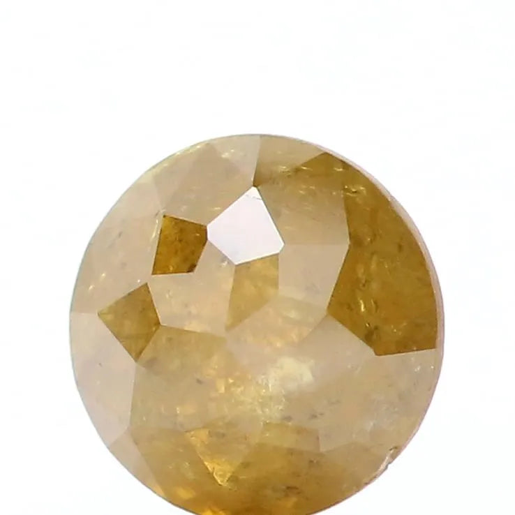 0.94ct Rose Natural Diamond (Colour Fancy Yellow, Clarity I3, Cut VG, Uncertified)