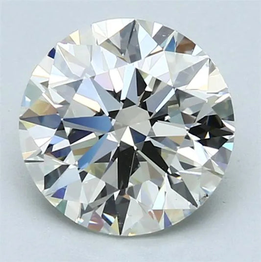 2.51ct Round Natural Diamond (Colour G, Clarity VVS2, Cut EX, EGL Certified)