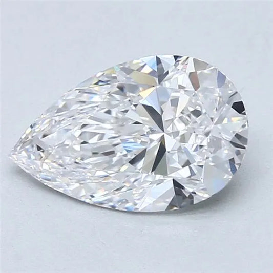 1.80ct Pear Natural Diamond (Colour D, Clarity VVS2, GIA Certified)