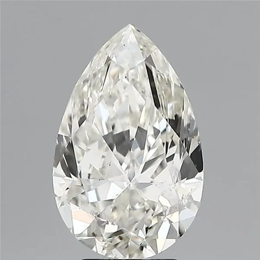 4.01ct Pear Natural Diamond (Colour I, Clarity SI1, Cut VG, IGI Certified)