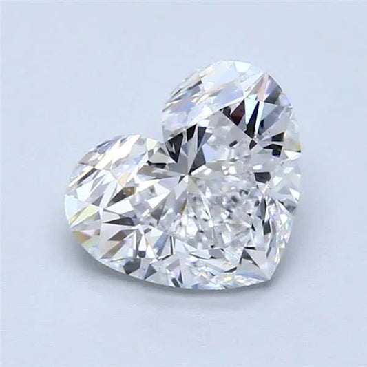 1.65ct Heart Natural Diamond (Colour D, Clarity VS2, GIA Certified)