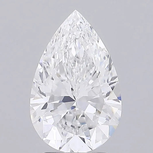 3.00ct Pear Lab Grown Diamond (Colour D, Clarity VVS1, IGI Certified)