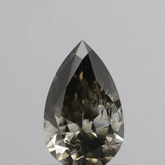 1.00ct Pear Natural Diamond (Colour Light Green, Clarity I1, Cut GD, IGI Certified)