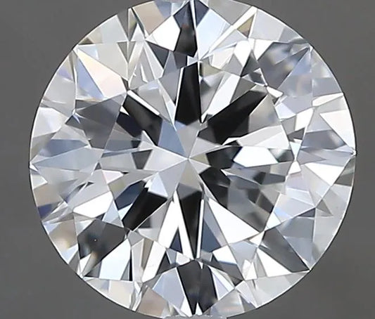1.00ct Round Natural Diamond (Colour F, Clarity VVS2, Cut EX, IGI Certified)