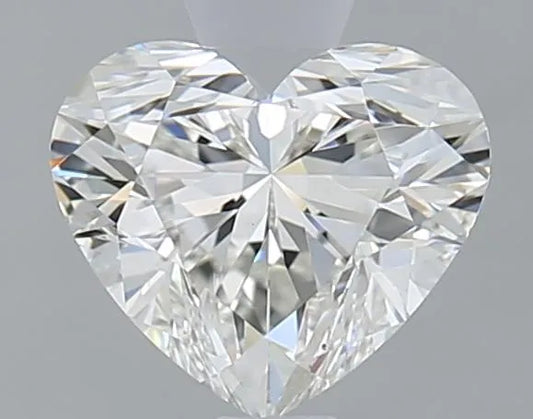 1.01ct Heart Natural Diamond (Colour F, Clarity VVS2, Cut VG, IGI Certified)