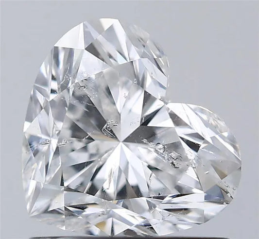 1.05ct Heart Natural Diamond (Colour E, Clarity SI2, Cut VG, IGI Certified)