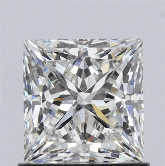 1.05ct Princess Natural Diamond (Colour G, Clarity SI2, Cut VG, IGI Certified)