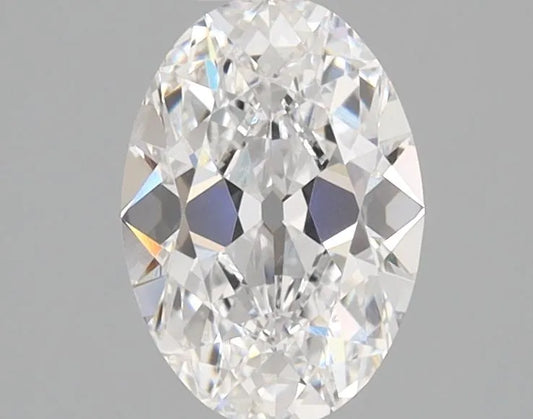1.10ct Oval Lab Grown Diamond (Colour D, Clarity VS1, IGI Certified)