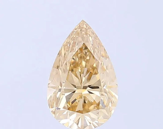 1.23ct Pear Natural Diamond (Colour Fancy Brown, Clarity VVS2, Uncertified)