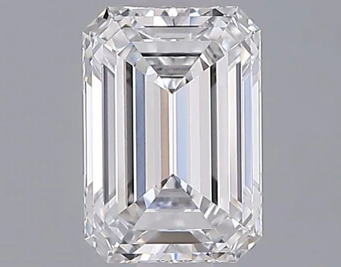 1.27ct Emerald Lab Grown Diamond (Colour D, Clarity IF, IGI Certified)