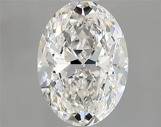 1.30ct Oval Natural Diamond (Colour D, Clarity VVS1, GIA Certified)