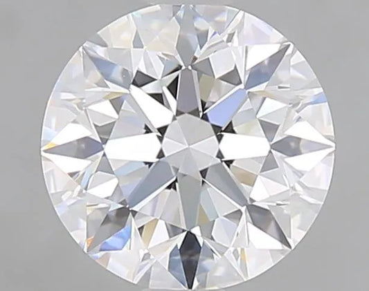 1.33ct Round Natural Diamond (Colour D, Clarity FL, Cut EX, GIA Certified)