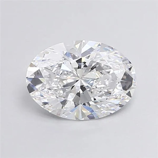 1.49ct Oval Lab Grown Diamond (Colour D, Clarity VVS2, IGI Certified)