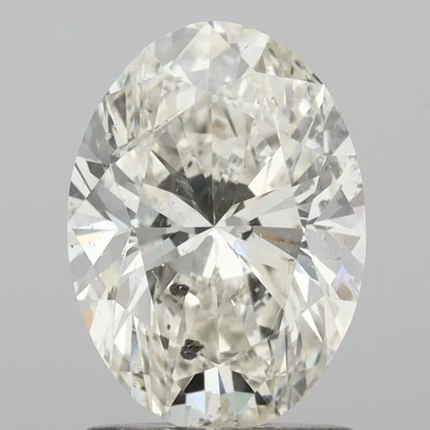 1.50ct Oval Natural Diamond (Colour H, Clarity SI2, Cut VG, IGI Certified)