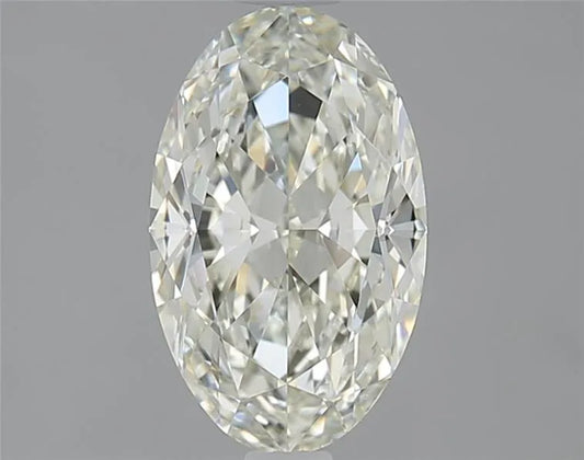 1.50ct Oval Natural Diamond (Colour J, Clarity IF, Cut VG, IGI Certified)