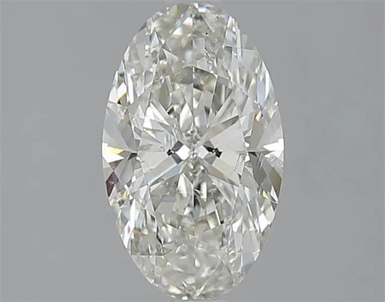 1.50ct Oval Natural Diamond (Colour K, Clarity SI2, Cut VG, GIA Certified)