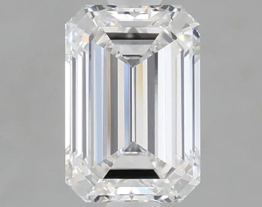 1.51ct Emerald Lab Grown Diamond (Colour E, Clarity VVS2, IGI Certified)