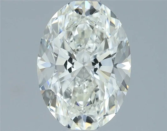 1.51ct Oval Natural Diamond (Colour H, Clarity IF, Cut VG, IGI Certified)