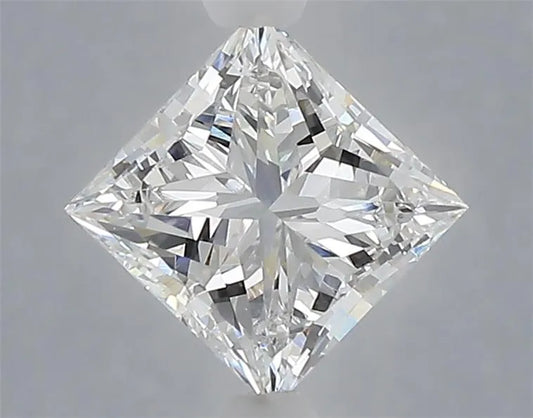 1.51ct Princess Lab Grown Diamond (Colour E, Clarity VVS2, Uncertified)
