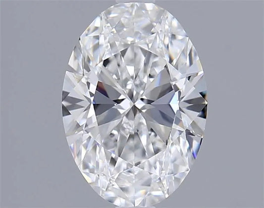 1.52ct Oval Lab Grown Diamond (Colour D, Clarity VVS1, IGI Certified)