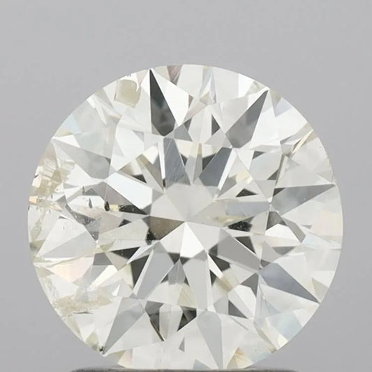 1.54ct Round Natural Diamond (Colour J, Clarity SI2, Cut EX, IGI Certified)