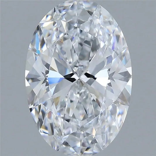 1.55ct Oval Lab Grown Diamond (Colour D, Clarity VVS1, WISE Certified)