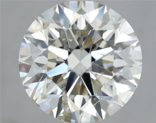 1.56ct Round Natural Diamond (Colour I, Clarity I1, Cut EX, IGI Certified)