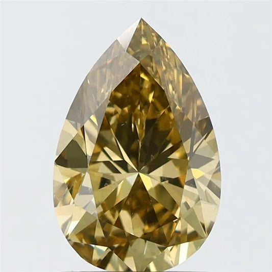 1.66ct Pear Natural Diamond (Clarity VS2, GIA Certified)