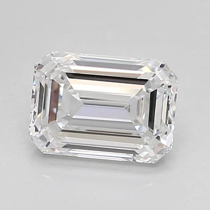 1.67ct Emerald Lab Grown Diamond (Colour D, Clarity VVS2, IGI Certified)