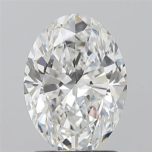 1.70ct Oval Natural Diamond (Colour E, Clarity VVS2, GIA Certified)