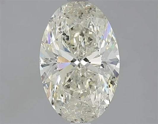 1.70ct Oval Natural Diamond (Colour K, Clarity SI2, Cut VG, IGI Certified)