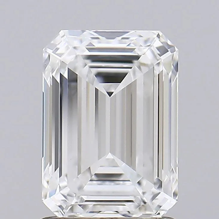 1.73ct Emerald Lab Grown Diamond (Colour D, Clarity VVS2, IGI Certified)