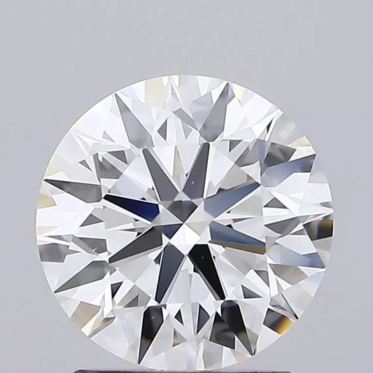 1.90ct Round Lab Grown Diamond (Colour E, Clarity VVS2, Cut ID, IGI Certified)