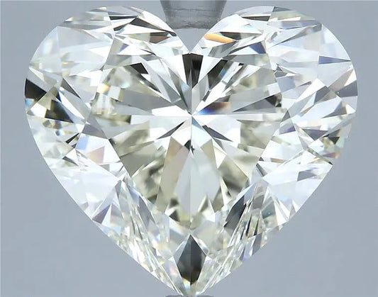 11.18ct Heart Natural Diamond (Colour L, Clarity VVS2, Cut VG, IGI Certified)