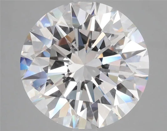 4.55ct Round Natural Diamond (Colour E, Clarity IF, Cut EX, GIA Certified)
